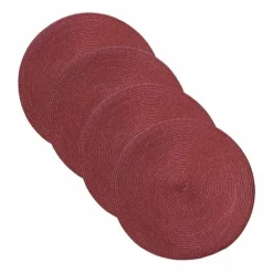 Food Network™ Round Placemat 4-pk. Coral -Cheap The Dine Nest Store unnamed file 1019