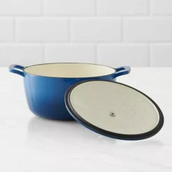 Food Network™ 5-qt. Enameled Cast-Iron Dutch Oven Turquoise -Cheap The Dine Nest Store unnamed file 103