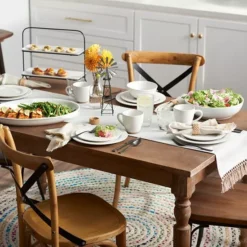 Food Network™ Oval Serving Tray White -Cheap The Dine Nest Store unnamed file 1037