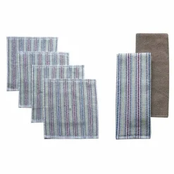 Food Network™ Awning Stripe Kitchen Towel & Dishcloth 6-pk. Cobalt 10 Food Network™ Awning Stripe Kitchen Towel & Dishcloth 6-pk. Cobalt -Cheap The Dine Nest Store unnamed file 1065