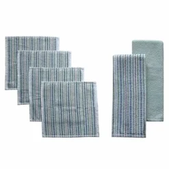 Food Network™ Awning Stripe Kitchen Towel & Dishcloth 6-pk. Cobalt 11 Food Network™ Awning Stripe Kitchen Towel & Dishcloth 6-pk. Cobalt -Cheap The Dine Nest Store unnamed file 1066