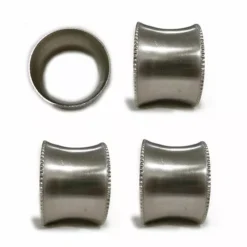 Food Network™ 4-pc. Metal Napkin Ring Set Rose Gold