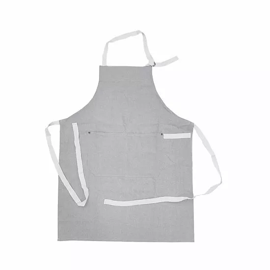 Food Network™ Gray Cotton Apron 3 Food Network™ Gray Cotton Apron