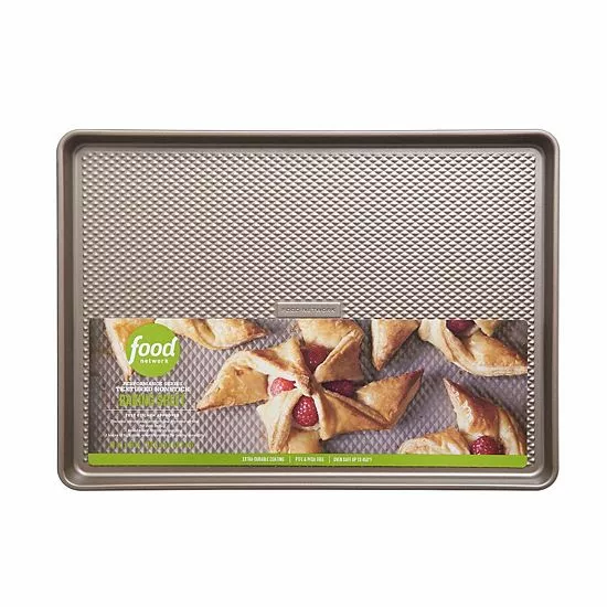 Food Network™ Performance Series Textured Nonstick Half-Sheet Pan 6 Food Network™ Performance Series Textured Nonstick Half-Sheet Pan - Image 4