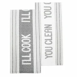 Food Network™ Sentiment Kitchen Towel 2-pack Red -Cheap The Dine Nest Store unnamed file 1170