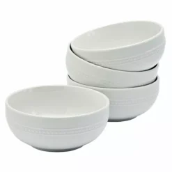 Food Network™ 4-pc. Beaded Cereal Bowl Set