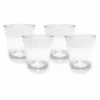 Food Network™ 4-pc. Clear Textured Acrylic Double Old-Fashioned Glass Set -Cheap The Dine Nest Store unnamed file 1224