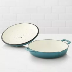 Food Network™ 3.5-qt. Enameled Cast-Iron Braiser With Lid Red -Cheap The Dine Nest Store unnamed file 124