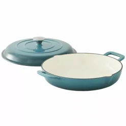 Food Network™ 3.5-qt. Enameled Cast-Iron Braiser With Lid Red -Cheap The Dine Nest Store unnamed file 126