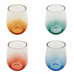 Food Network™ 4-pc. Acrylic Ombre Stemless Wine Set -Cheap The Dine Nest Store unnamed file 1292