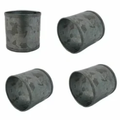 Food Network™ Galvanized Metal Napkin Ring 4-pk.