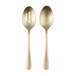 Food Network™ 2-pc. Classic Champagne Serving Spoon & Slotted Spoon Set