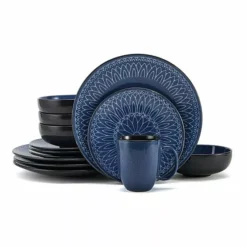 Food Network™ Tandoori Blue 16-pc. Dinnerware Set