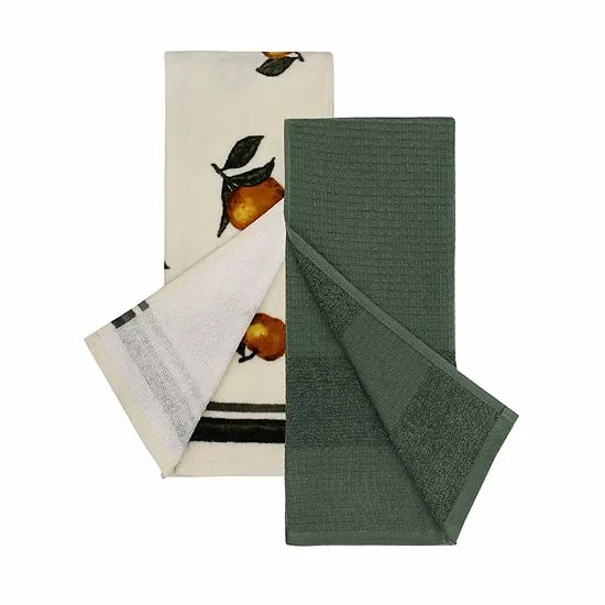 Food Network™ Pear Oil Painting Kitchen Towel 2-pk. 4 Food Network™ Pear Oil Painting Kitchen Towel 2-pk. - Image 2