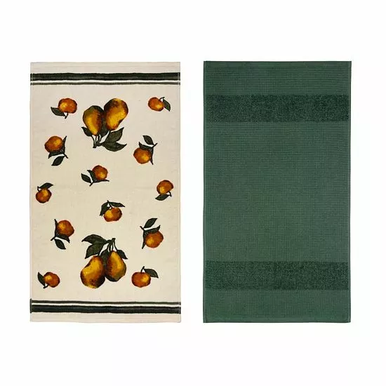 Food Network™ Pear Oil Painting Kitchen Towel 2-pk. 5 Food Network™ Pear Oil Painting Kitchen Towel 2-pk. - Image 3