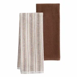 Food Network™ Awning Stripe Kitchen Towel 2-pk. Brown -Cheap The Dine Nest Store unnamed file 225