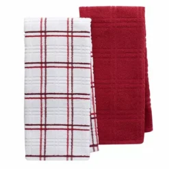 Food Network™ Plaid Kitchen Towel 2-pack Rio Red -Cheap The Dine Nest Store unnamed file 260