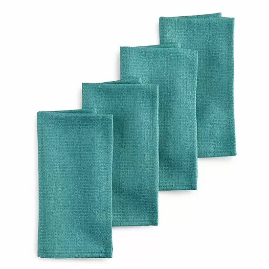 Food Network™ Easy-Care Woven Dinner Napkin 4-pk. Garnet 5 Food Network™ Easy-Care Woven Dinner Napkin 4-pk. Garnet - Image 3