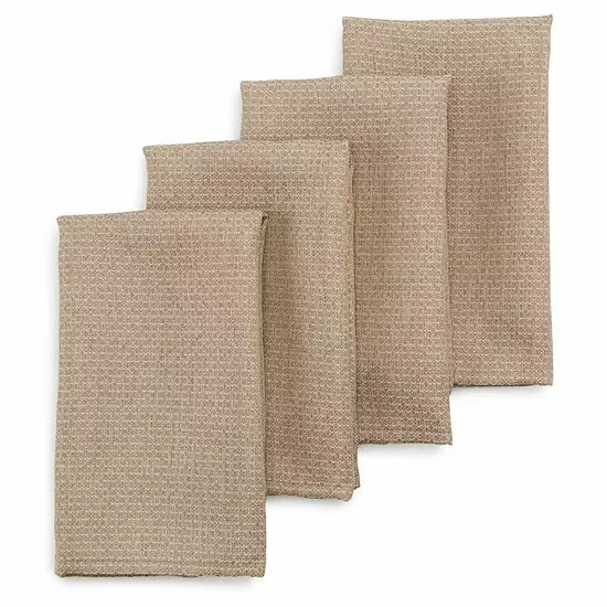 Food Network™ Easy-Care Woven Dinner Napkin 4-pk. Garnet 6 Food Network™ Easy-Care Woven Dinner Napkin 4-pk. Garnet - Image 4