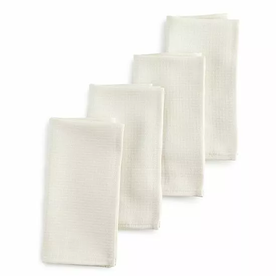 Food Network™ Easy-Care Woven Dinner Napkin 4-pk. Garnet 9 Food Network™ Easy-Care Woven Dinner Napkin 4-pk. Garnet - Image 7