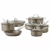 Food Network™ 14-pc. Textured Titanium Nonstick Cookware Set