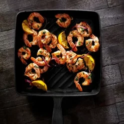 Food Network™ 9.8-in. Pre-Seasoned Cast-Iron Grill Pan -Cheap The Dine Nest Store unnamed file 539