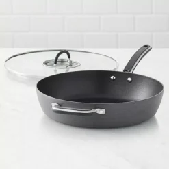 Food Network™ 12-in. Hard-Anodized Nonstick Space Saving Saute Pan With Lid -Cheap The Dine Nest Store unnamed file 554