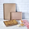 Food Network™ 3-pc. Essential Textured Bakeware Set Bronze -Cheap The Dine Nest Store unnamed file 558