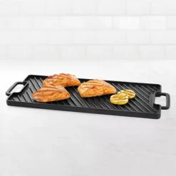 Food Network™ Pre-Seasoned Cast-Iron Reversible Grill -Cheap The Dine Nest Store unnamed file 564