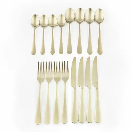 Food Network™ Classic Champagne 16-pc. Flatware Set 4 Food Network™ Classic Champagne 16-pc. Flatware Set - Image 2