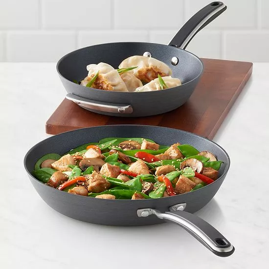 Food Network™ 2-pc. Hard-Anodized Skillet Set 4 Food Network™ 2-pc. Hard-Anodized Skillet Set - Image 2