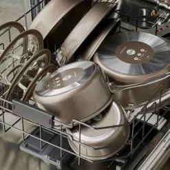 Food Network™ 10-pc. Textured Titanium Nonstick Cookware Set Silver -Cheap The Dine Nest Store unnamed file 78