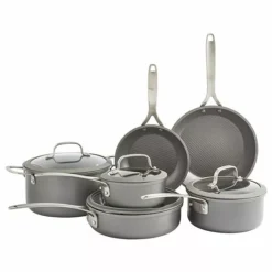 Food Network™ 10-pc. Textured Titanium Nonstick Cookware Set Silver -Cheap The Dine Nest Store unnamed file 82