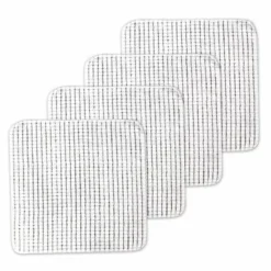Food Network™ Terry Dish Scrubber 4-pk. Gray -Cheap The Dine Nest Store unnamed file 853
