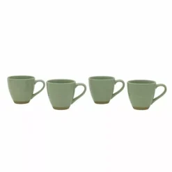 Food Network™ Farmstead 4-pc. Mug Set Mist Green