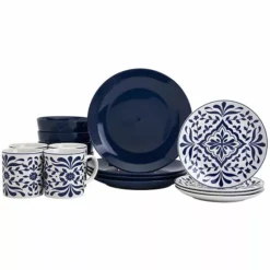 Food Network™ Bjorn Navy 16-pc. Dinnerware Set
